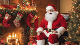 Breakfast with Santa Claus photo