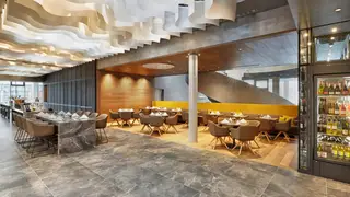 Une photo du restaurant Gaumenfreund im Hyperion Hotel Leipzig