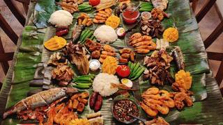 写真（Kamayan/Boodle Fight/Luau）