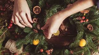 Festive Wreath Making photo