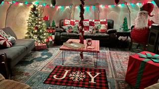 Christmas Yurt photo