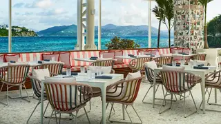 Une photo du restaurant Sails at The Ritz-Carlton, St. Thomas