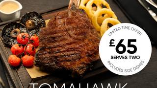 Tomahawk steak for two - £65 Foto