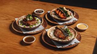 Donburi Selection for Lunch Photo