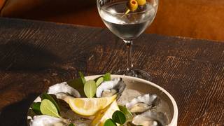 Oysters with Champagne or Martini photo