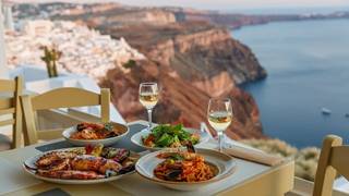 Aura Passport Dinner: An Evening in Santorini photo