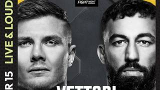 写真（UFC FIGHT NIGHT MAIN CARD - VETTORI VS DOLIDZE）