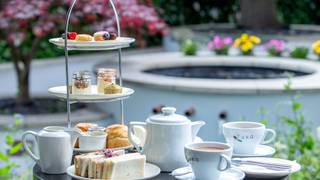 Garden Afternoon Tea - Complimentary glass of fizz Photo