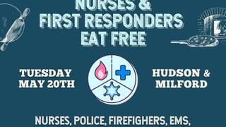 Nurses + First Responders EAT FREE! foto
