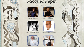 Jacques Pepin 90/90 Dinner foto