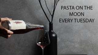Pasta on the moon Photo