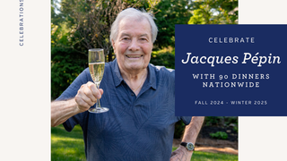 Jacques Pepin Dinner foto