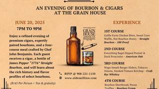"Smoke and Oak" an Evening of Bourbon and Cigars foto