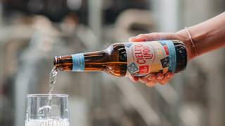 Complimentary "Cielito Lindo" Lager Beer @lunch foto
