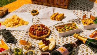 Veuve Clicquot Picnic Basket Photo