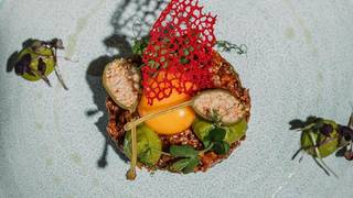 Skyline-Lunch im Restaurant & Skybar Oben Photo