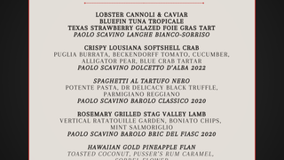 Paolo Scavino Wine Dinner Photo