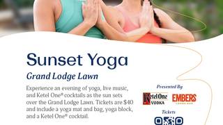 Embers Lodge Bar Sunset Yoga! Photo