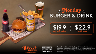 $19.90 Burger & Drink foto
