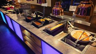 Schnitzelbuffet Foto