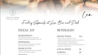 Friday Pizza & Drinks Special at Lua Bar & Deck foto