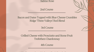 7/25 National Wine and Cheese 4 Course Pairing Photo