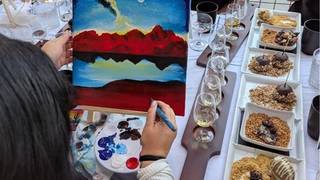Paint & Sip with Fletcha Azul Tequila Photo