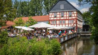 Sonntags-Lunchbuffet in unserem Restaurant foto