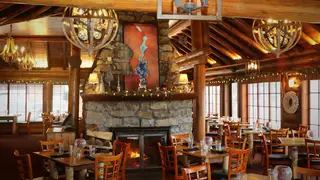 A photo of Elkins Resort on Priest Lake restaurant