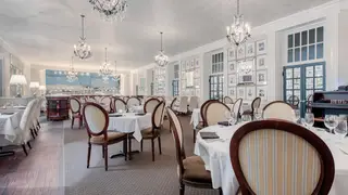 Une photo du restaurant Crystal Dining Room at Bedford Springs