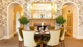 A photo of The Restaurant at Stratton House Hotel restaurant