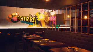 Une photo du restaurant rasmalai