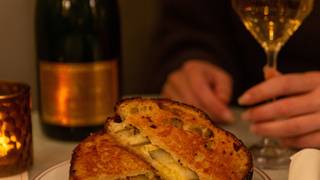 Champagne & Grilled Cheese Happy Hour photo