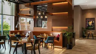 A photo of FireLake Grill House at Radisson Dubai DAMAC Hills restaurant