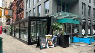 A photo of The Blue Mezze Bar restaurant