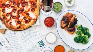 A photo of Doughbird Pizza & Chicken – North Central restaurant
