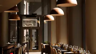 A photo of Manhattan Grill at the London Marriott Hotel Canary Wharf restaurant