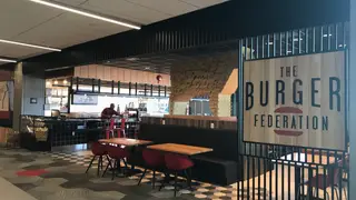 A photo of Burger Fedration - Calgary International Airport Gate A24 restaurant