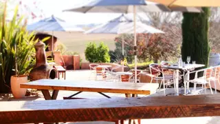 A photo of Ngeringa winery restaurant