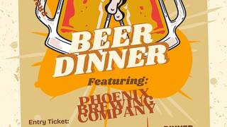 6 Course Beer Dinner with Phoenix Brewing Company foto