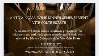 Barolo Wine Dinner at Antica Nova $125pp foto