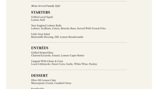 OpenTable x Prime Video: We Were Liars Dinner Photo