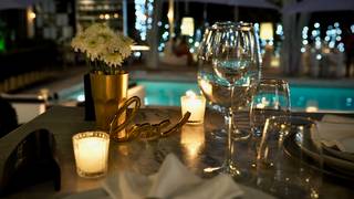 Cena Romántica Santorini Rosé Photo