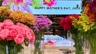 Mother's Day Brunch Buffet + DIY Flower Bar Photo