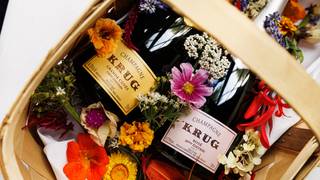 Krug X flower Valentine's day Dinner Photo