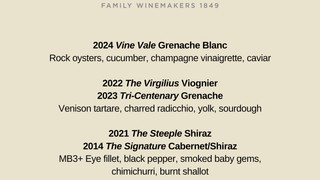 YALUMBA RARE AND FINE WINE DINNER Foto