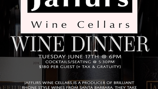Anima Wine Dinner Series with Jaffurs Wine Cellars foto