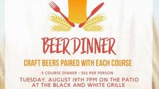 🍻🍴 Oakholm and Black & White Beer Dinner! 🍴🍻 foto