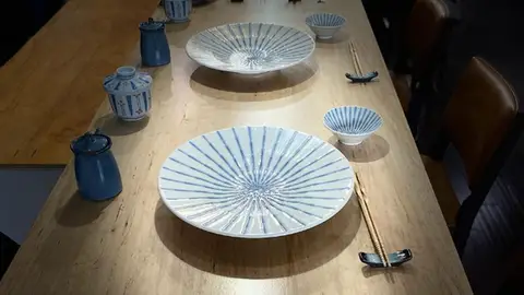 Set 12 piatti in porcellana Delight Modern, 4 persone