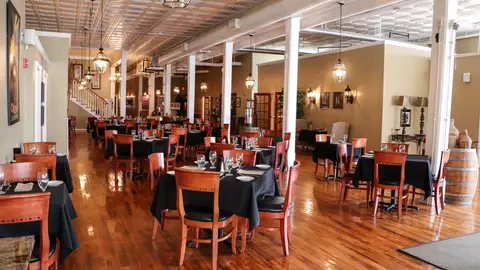 The Hall at Bourbon Brothers; Gainesville's first world